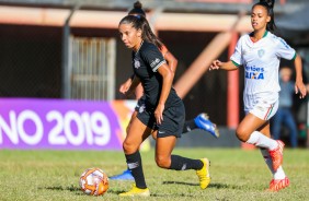 Millene durante jogo contra a Portuguesa, pelo Campeonato Paulista Feminino 2019