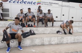 Jogadores estão na Venezuela para jogo contra o Deportivo Lara