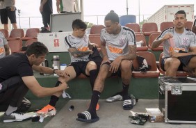 Jogadores já treinam na Venezuela para jogo contra o Lara