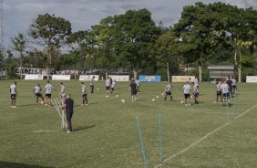 Timão faz primeiro treino na Venezuela para jogo contra o Deportivo Lara