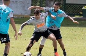 Fagner e Clayson treinam pela ltima vez na Venezuela antes do jogo contra o Lara