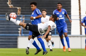 Adson durante jogo contra o São Caetano, pelo Campeonato Paulista Sub-20