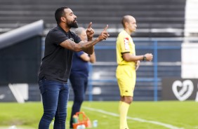 Coelho em partida contra o São Caetano, pelo Campeonato Paulista Sub-20