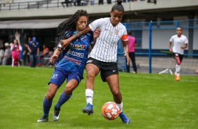 Grazi no jogo contra o Taubat, pelo Campeonato Paulista Feminino