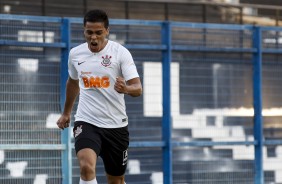 Hugo Sandoval marcou o gol da vitória corinthiana sobre o São Caetano, pelo Paulista Sub-20