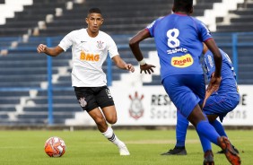Igor Marques durante jogo contra o São Caetano, pelo Campeonato Paulista Sub-20