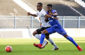 Igor no duelo contra o São Caetano, pelo Paulista Sub-20