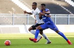 Igor no duelo contra o So Caetano, pelo Paulista Sub-20