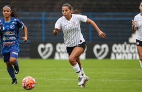 Millene na partida contra o Taubaté, pelo Campeonato Paulista Feminino