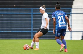 Pardal no jogo contra o Taubat, pelo Campeonato Paulista Feminino