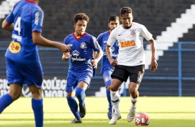 Rael no jogo contra o So Caetano, pelo Paulista Sub-20