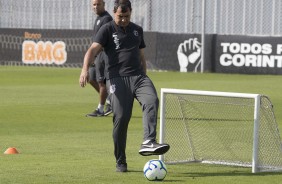 Carille comanda primeiro treino antes do duelo contra o Flamengo, pela Copa do Brasil