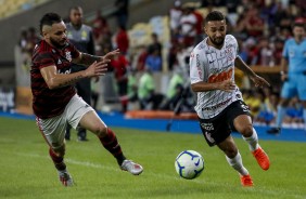 Clayson durante jogo contra o Flamengo, pela Copa do Brasil