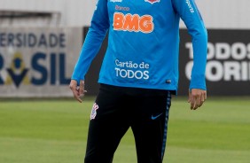 Henrique durante treino que prepara a equipe para duelo contra o Cruzeiro, pelo Brasileiro