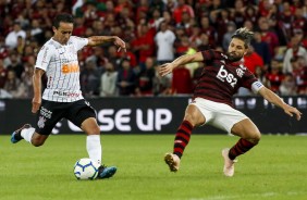 Jadson na partida contra o Flamengo, pela Copa do Brasil