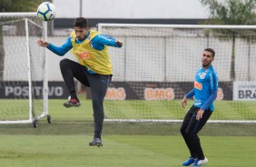 Pedro Henrique  e Gabriel treinam para enfrentar o Cruzeiro, pelo Brasileirão