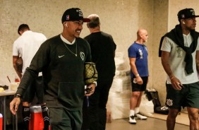 Ralf no vestiário antes do jogo contra o Flamengo, pela Copa do Brasil