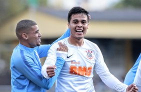Sandoval marcou o gol da vitória do Corinthians sobre o São Bernardo, pelo Paulistão Sub-20