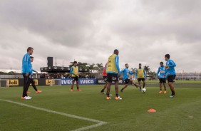 Timo volta aos treinos para jogo contra o Cruzeiro, pelo Brasileiro