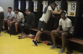 Jogadores se preparam para enfrentar o Cruzeiro no Mineirão