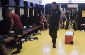 Jogadores se preparam para enfrentar o Cruzeiro no Mineirão