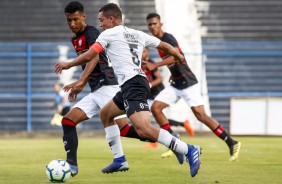 1 a 0 garantiu a classificação do Corinthians para as quartas do Brasileiro Sub-17