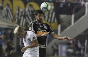 Bruno Mndez durante jogo contra o Santos, pelo Campeonato Brasileiro 2019