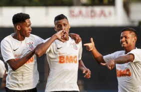Com o placar mínimo, Corinthians vence Vitória e se classifica para as quartas do Brasileiro Sub-17