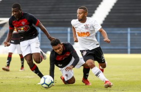Corinthians venceu o Vitória por 1 a 0 em partida pelo Brasileiro Sub-17