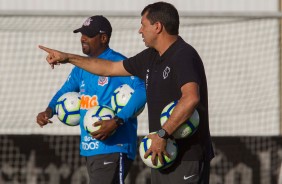 Vagner Love no treino desta terça