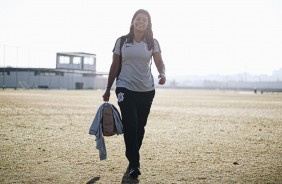 Equipe feminina do Corinthians realiza treinamento