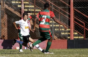 Corinthians saiu na frente, mas cedeu empate para a Portuguesa, pelo Paulista Sub-15