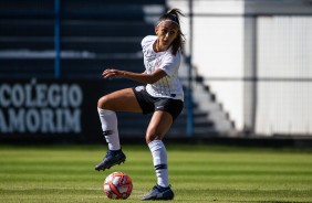 Diany no jogo contra o Juventus, pelo Campeonato Paulista Feminino