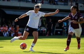 Giovanna Crivelari durante goleada contra o Juventus, pelo Paulista Feminino