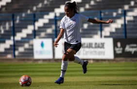 Victria no jogo contra a Juventus, pelo Paulista Feminino