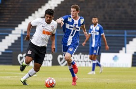 Rael durante vitria contra o gua Santa pelo Campeonato Paulista Sub-20