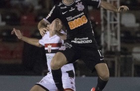 Mauro Boselli durante derrota para o Botafogo-SP, em partida amistosa em Ribeiro Preto