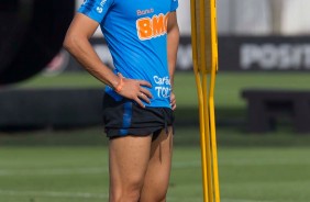 Atacante Romero vive seus últimos momentos no CT do Corinthians