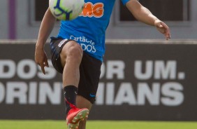 Garoto Janderson o treino de hoje no CT Joaquim Grava