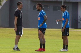 Michel Macedo no treinamento de hoje no CT