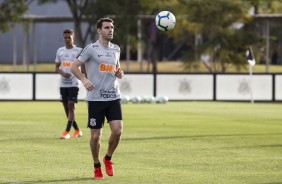 Boselli no treinamento desta quarta-feira no CT