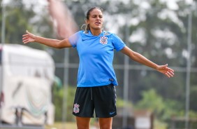 Gabi Nunes treina pelo Corinthians Futebol Feminino