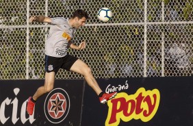 Mauro Boselli no treinamento desta quarta-feira no CT