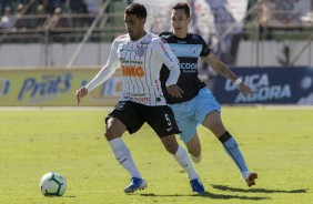 Gabriel durante amistoso contra o Londrina