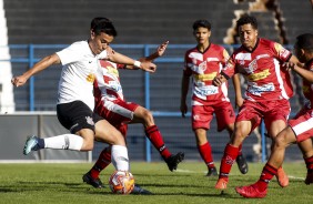 Sandoval marcou quatro gols contra o Taboo da Serra, pelo Paulista Sub-20