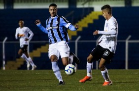 2 a 0 foi o placar do jogo entre Corinthians e Grmio, pelo Brasileiro Sub-17