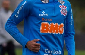 Daniel Marcos durante treino que prepara a equipe do Corinthians para amistoso contra o Londrina