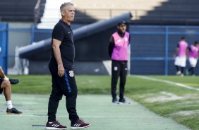 Treinador do Sub-23 durante jogo contra o Figueirense, pelo Brasileiro de Aspirantes