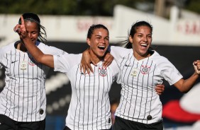 Tamires e Millene marcaram gols contra o So Francisco, pelo Brasileiro Feminino