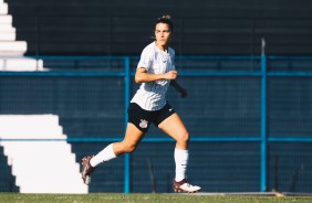 Tamires fez sua estreia com a camisa do Corinthians Feminino, contra o São Francisco